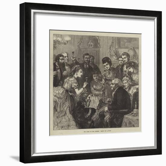 The Toast of the Evening-null-Framed Giclee Print