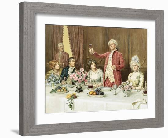 The Toast-George Goodwin Kilburne-Framed Giclee Print