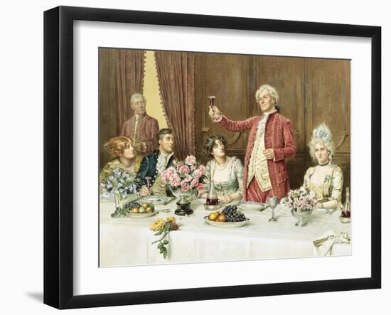 The Toast-George Goodwin Kilburne-Framed Giclee Print