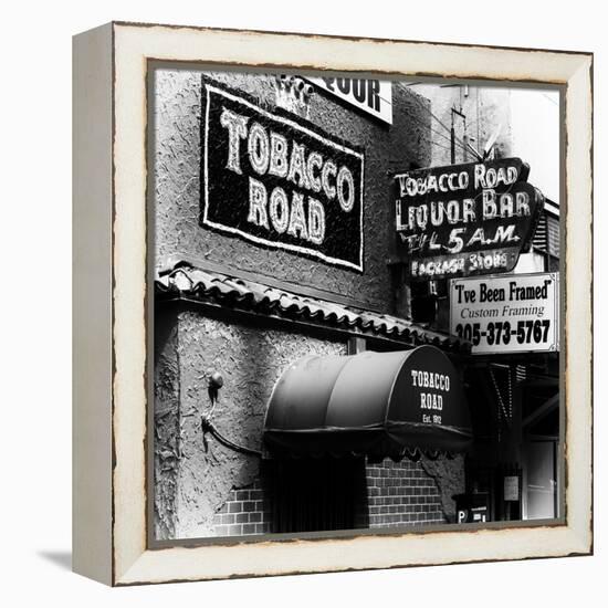 The Tobacco Road - Miami's Oldest Bar - Florida - USA-Philippe Hugonnard-Framed Premier Image Canvas