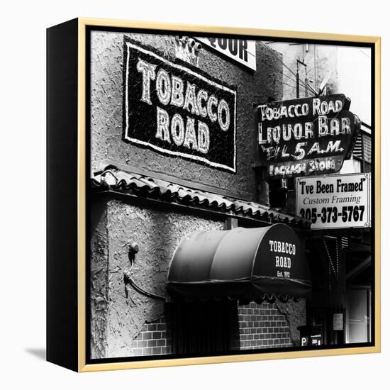 The Tobacco Road - Miami's Oldest Bar - Florida - USA-Philippe Hugonnard-Framed Premier Image Canvas