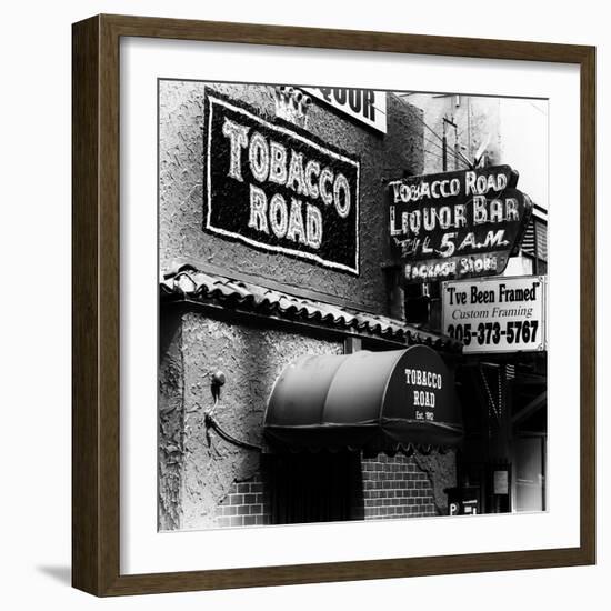 The Tobacco Road - Miami's Oldest Bar - Florida - USA-Philippe Hugonnard-Framed Photographic Print