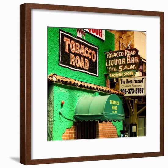 The Tobacco Road - Miami's Oldest Bar - Florida - USA-Philippe Hugonnard-Framed Photographic Print