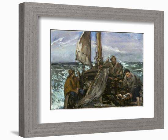 The Toilers of the Sea, 1873-Edouard Manet-Framed Giclee Print