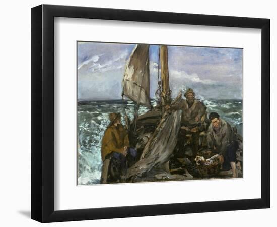 The Toilers of the Sea, 1873-Edouard Manet-Framed Giclee Print