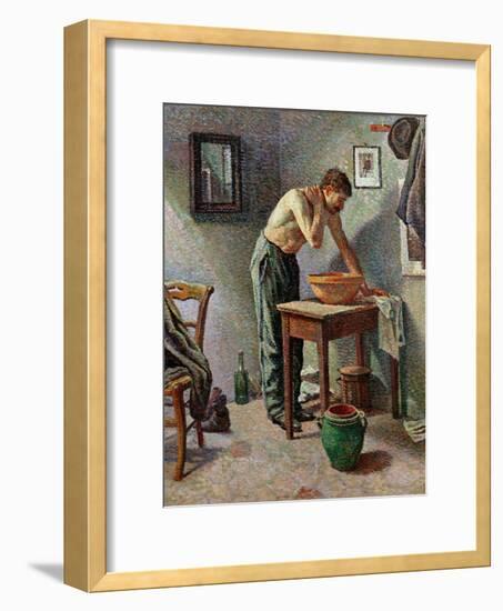 The Toilet, 1887-Maximilien Luce-Framed Giclee Print