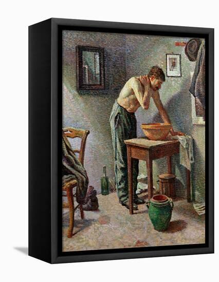 The Toilet, 1887-Maximilien Luce-Framed Premier Image Canvas