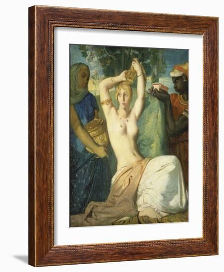 The Toilet of Esther, 1841-Theodore Chasseriau-Framed Giclee Print