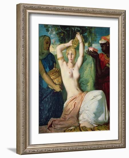 The Toilet of Esther, 1841-Theodore Chasseriau-Framed Giclee Print