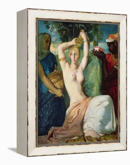 The Toilet of Esther, 1841-Theodore Chasseriau-Framed Premier Image Canvas