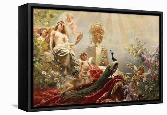 The Toilet of Venus-Constantin Makowsky-Framed Premier Image Canvas