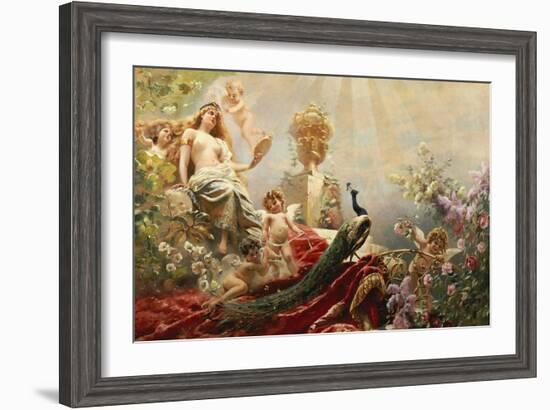 The Toilet of Venus-Constantin Makowsky-Framed Giclee Print