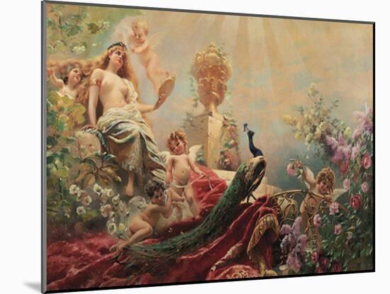 The Toilet of Venus-unknown Makowsky-Mounted Art Print
