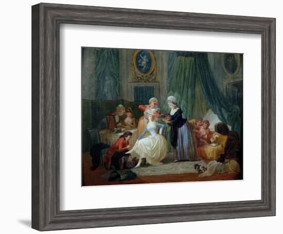 The Toilet-Francois Louis Joseph Watteau-Framed Giclee Print