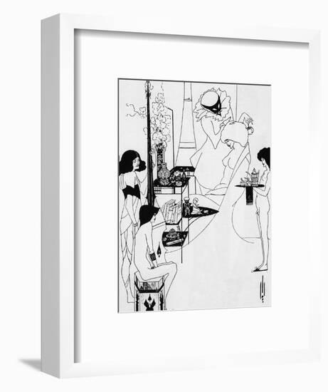 The Toilette of Salome-Aubrey Beardsley-Framed Photographic Print