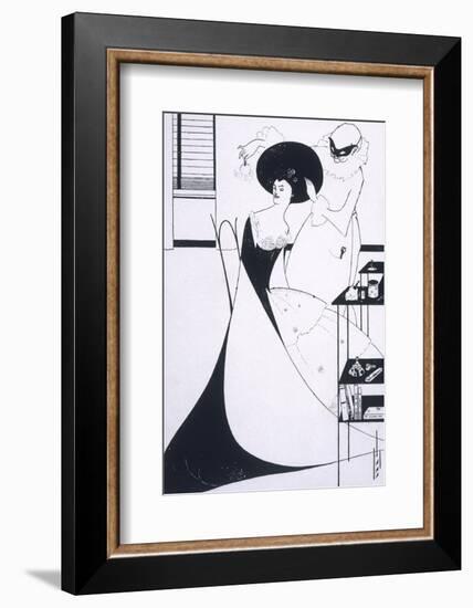 The Toilette of Salome-Aubrey Beardsley-Framed Photographic Print