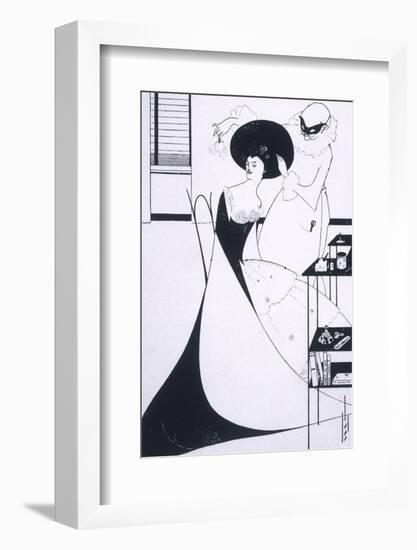 The Toilette of Salome-Aubrey Beardsley-Framed Photographic Print