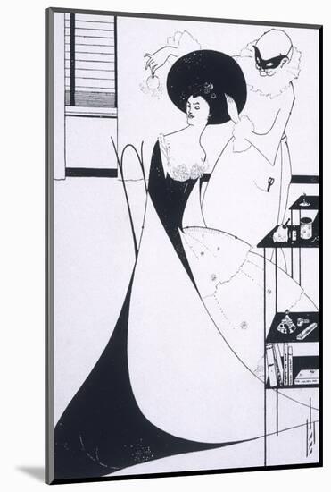 The Toilette of Salome-Aubrey Beardsley-Mounted Photographic Print