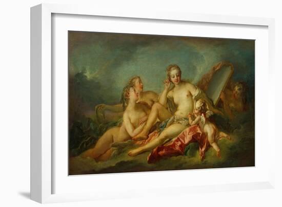 The Toilette of Venus, 1749-Francois Boucher-Framed Giclee Print