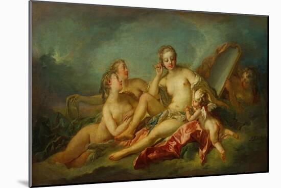 The Toilette of Venus, 1749-Francois Boucher-Mounted Giclee Print