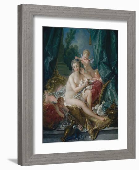 The Toilette of Venus, 1751-Francois Boucher-Framed Giclee Print