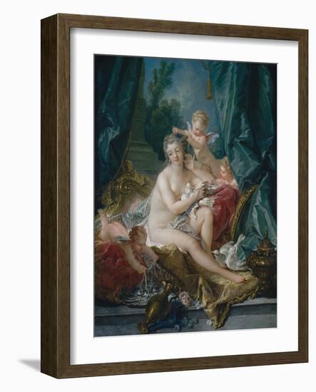 The Toilette of Venus, 1751-Francois Boucher-Framed Giclee Print