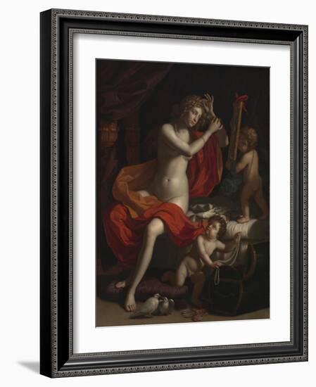 The Toilette of Venus, c.1674-84-Benedetto The Younger Gennari-Framed Giclee Print