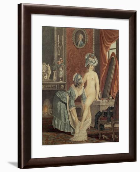 The Toilette-null-Framed Giclee Print