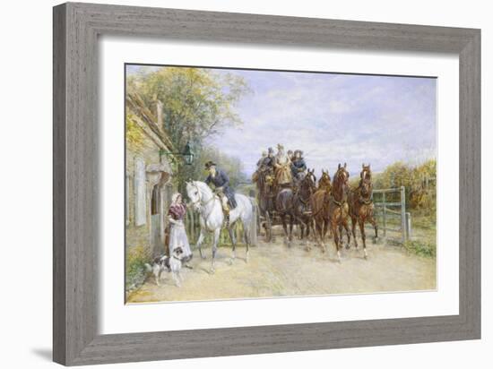 The Toll Gate-Heywood Hardy-Framed Giclee Print