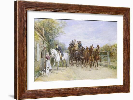 The Toll Gate-Heywood Hardy-Framed Giclee Print