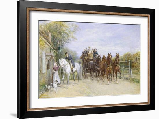 The Toll Gate-Heywood Hardy-Framed Giclee Print