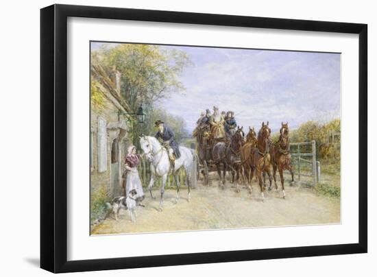 The Toll Gate-Heywood Hardy-Framed Giclee Print