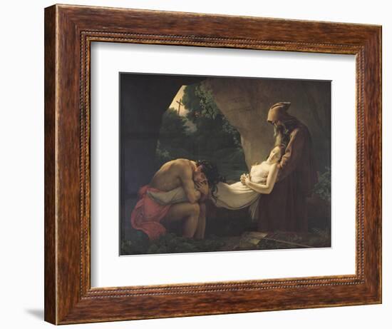 The Tomb of Atala, 1808-Anne-Louis Girodet de Roussy-Trioson-Framed Giclee Print