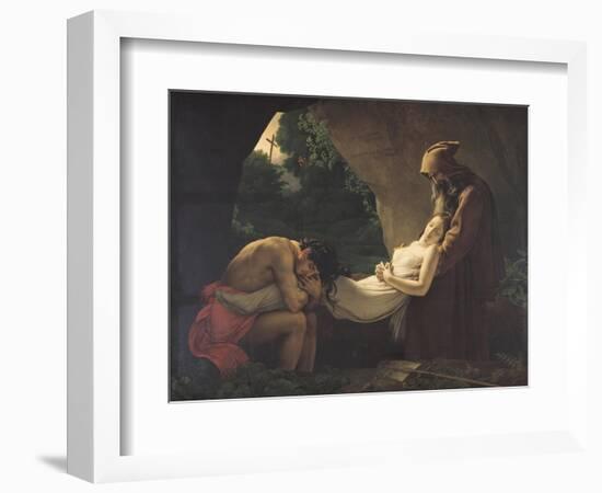 The Tomb of Atala, 1808-Anne-Louis Girodet de Roussy-Trioson-Framed Giclee Print