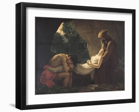 The Tomb of Atala, 1808-Anne-Louis Girodet de Roussy-Trioson-Framed Giclee Print