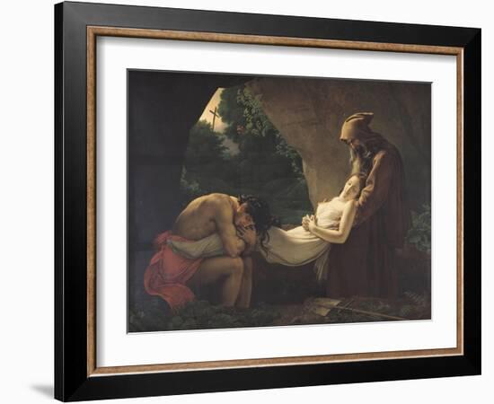 The Tomb of Atala, 1808-Anne-Louis Girodet de Roussy-Trioson-Framed Giclee Print