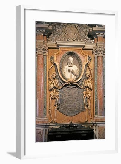 The Tomb of Cardinal Cinthio Aldobrandino, Nephew of Pope Clement VIII-null-Framed Giclee Print