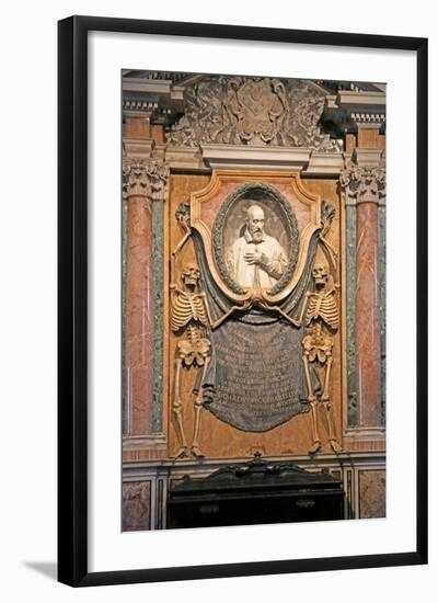 The Tomb of Cardinal Cinthio Aldobrandino, Nephew of Pope Clement VIII-null-Framed Giclee Print