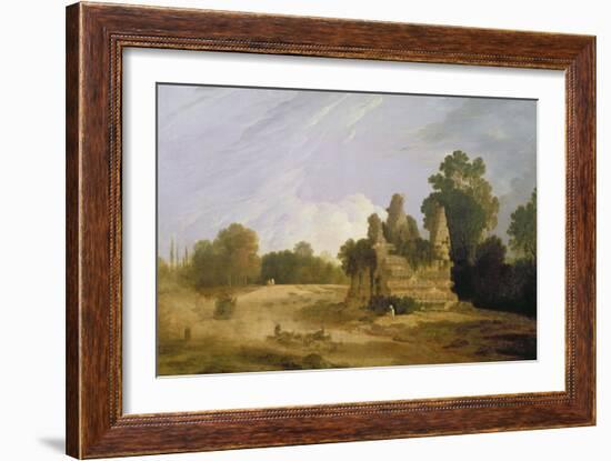 The Tomb of Horatii and Curatii-Francesco Zuccarelli-Framed Giclee Print