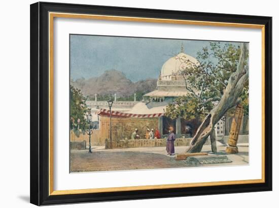 'The Tomb of Khwajah Muin-Ud-Din Chisti, in the Dargah, Ajmere', c1880 (1905)-Alexander Henry Hallam Murray-Framed Giclee Print