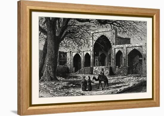 The Tomb of Nadir Shah of Persia at Mecca. Mecca-null-Framed Premier Image Canvas