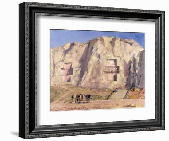 The Tombs of Darius and Artaxeres-Bob Brown-Framed Giclee Print