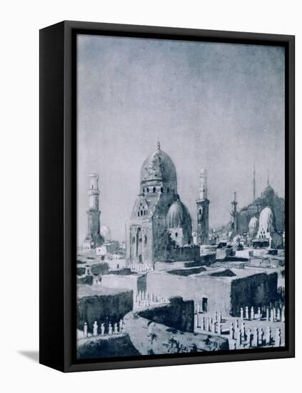 The Tombs of the Caliphs, Cairo, Egypt, 1928-Louis Cabanes-Framed Premier Image Canvas