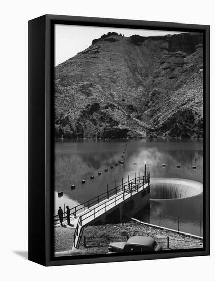 The Top of the Owyhee Dam on the Owyhee River-Alfred Eisenstaedt-Framed Premier Image Canvas