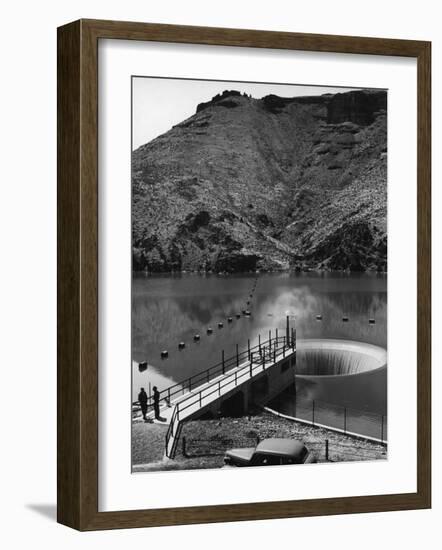 The Top of the Owyhee Dam on the Owyhee River-Alfred Eisenstaedt-Framed Photographic Print