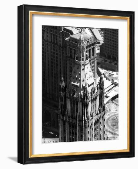 The Top of the Woolworth Building, New York City, May 1, 1972-null-Framed Photo