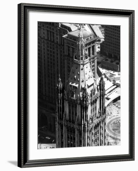 The Top of the Woolworth Building, New York City, May 1, 1972-null-Framed Photo