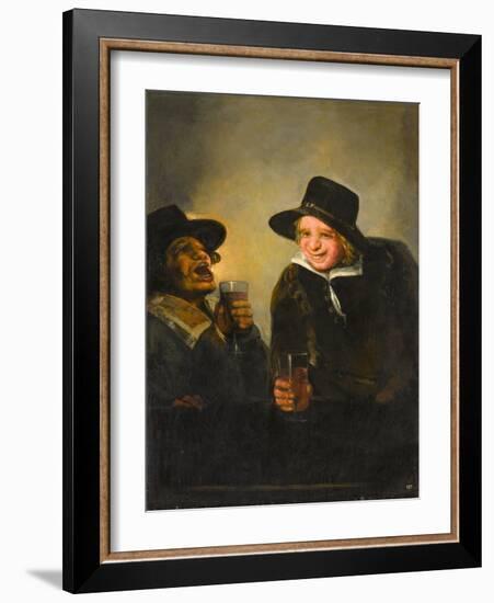 The Topers, circa 1850 (Oil on Canvas)-Francisco Jose de Goya y Lucientes-Framed Giclee Print