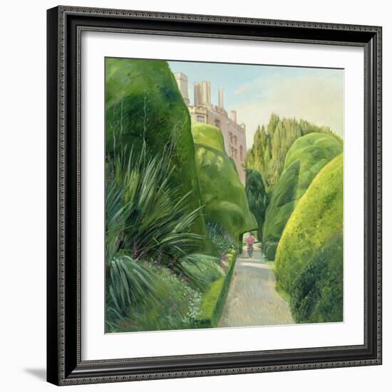 The Topiary Path, Powis Castle-Timothy Easton-Framed Giclee Print