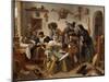 The Topsy-Turvy World (In Weelde Siet To), 1663-Jan Havicksz Steen-Mounted Giclee Print